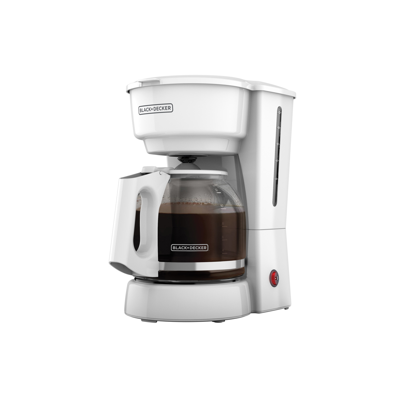 Coffee Maker de 12 tazas color blanco  C/F CM0916W Marca: Black + Decker