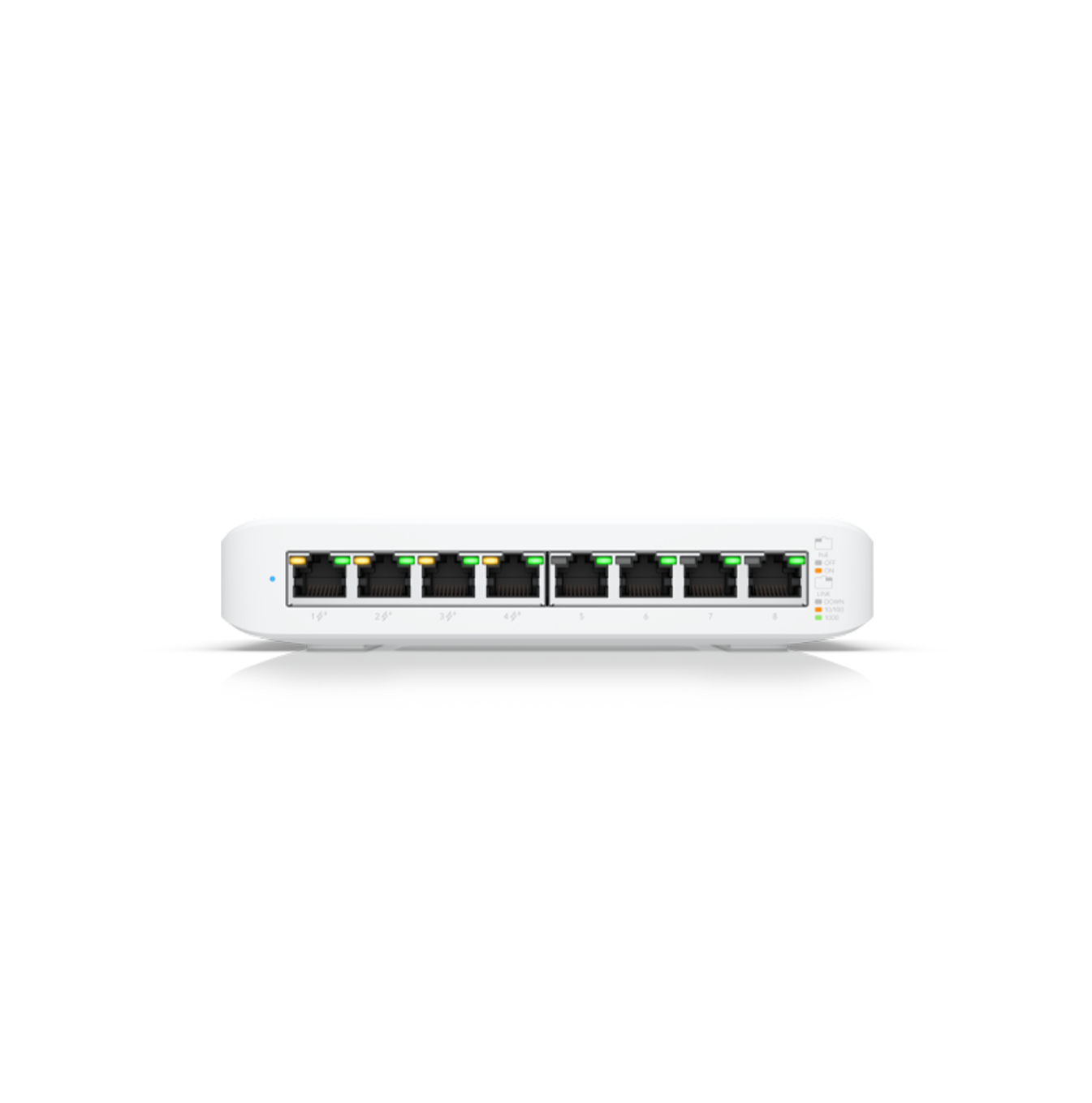 Switch UniFi Lite Administrable PoE de 8 Puertos USW-LITE-8-POE Marca: Ubiquiti