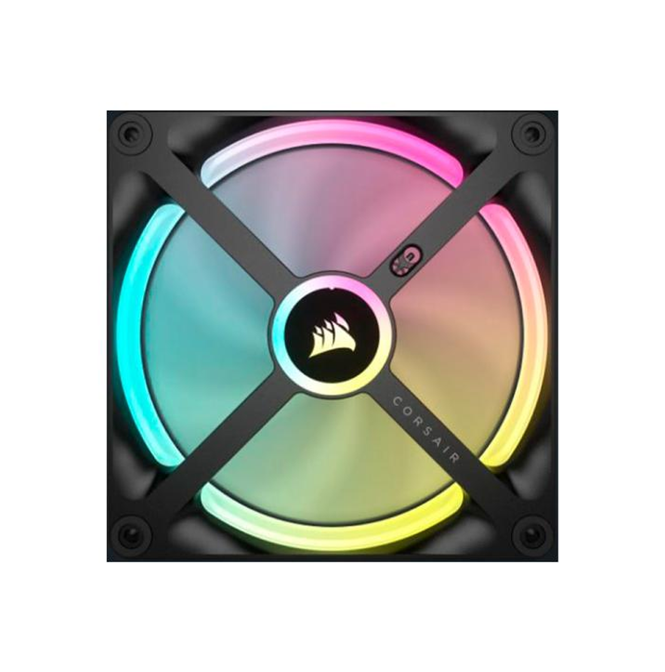 Abanico QX140 140mm RGB con sistema HUB CO-9051004-WW Marca: Corsair