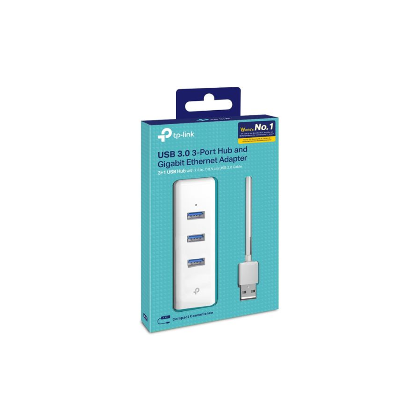 Adaptador USB Ethernet UE330 Marca: TP-Link