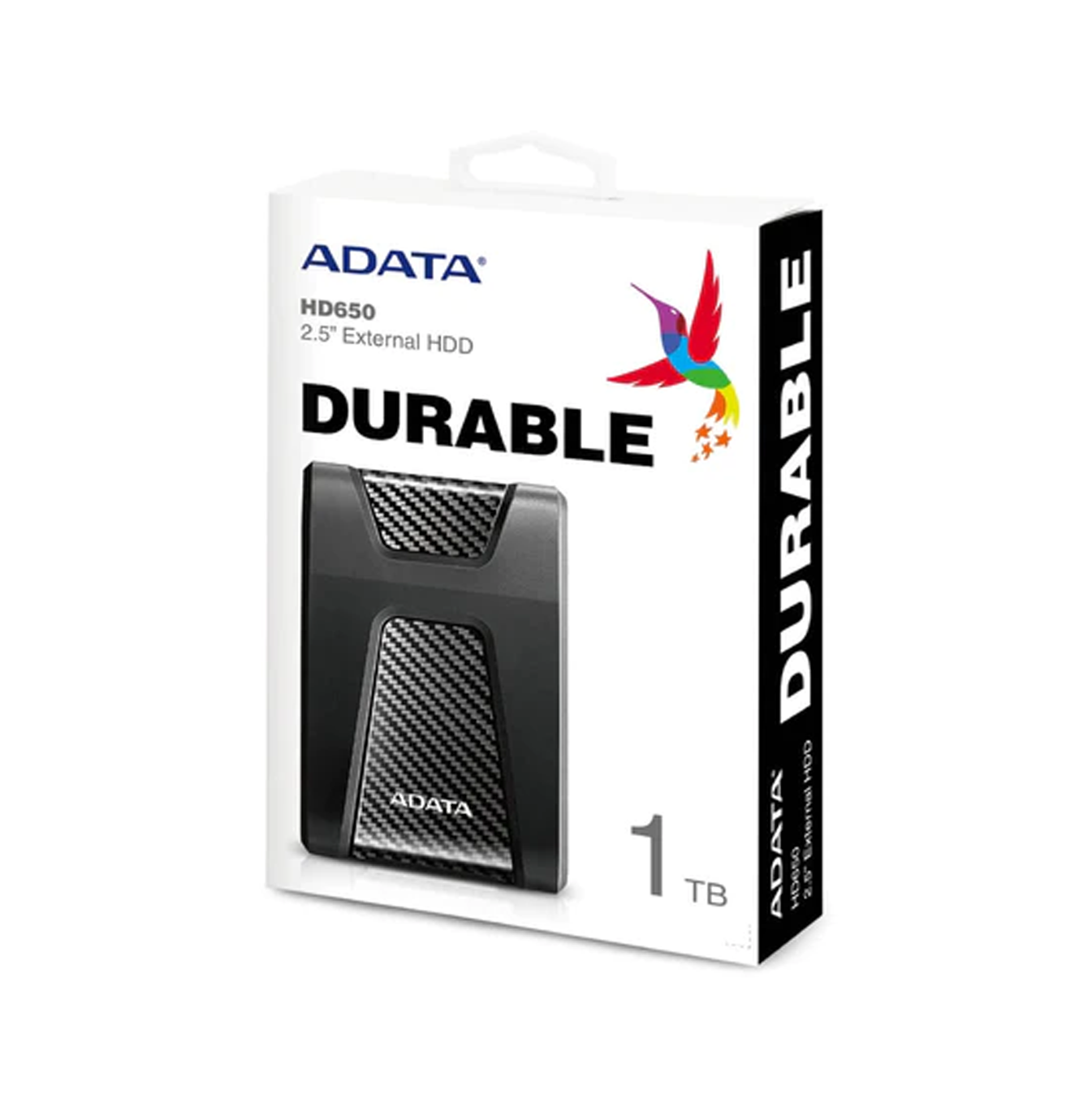 HD externo 1TB 2.5 AHD650-1TU31-CBK Marca: ADATA