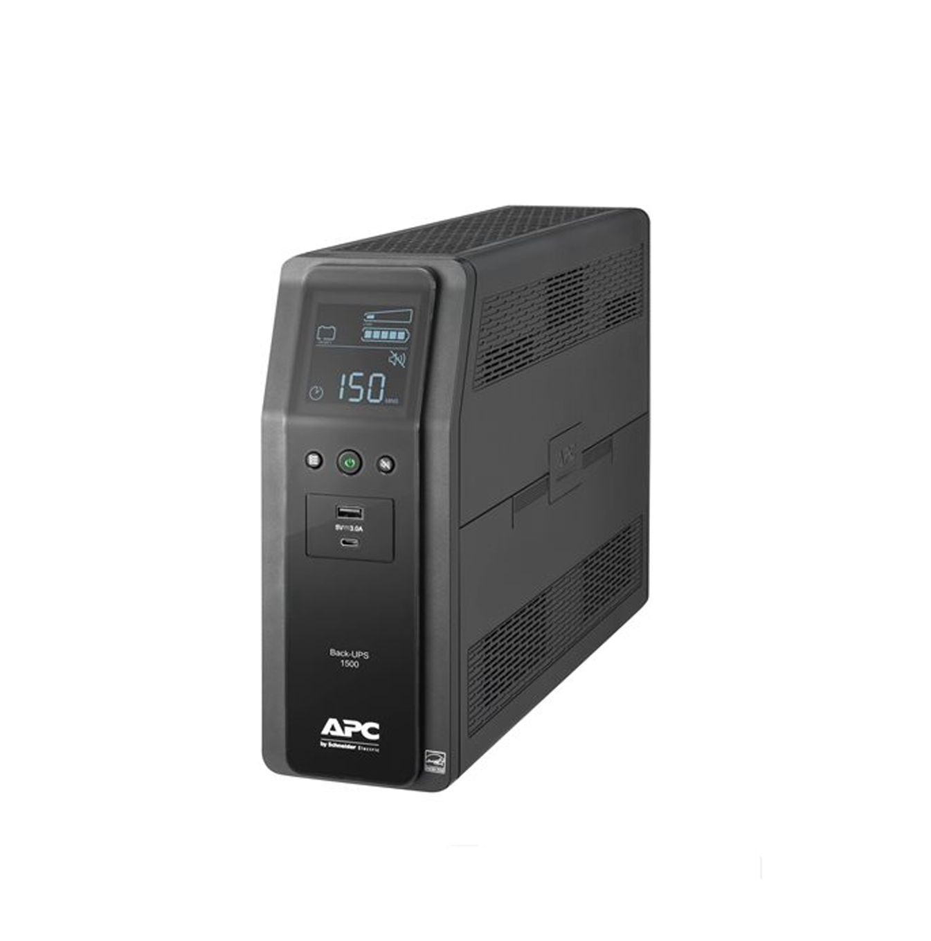 UPS APC 1500VA/900W 10 salidas 2 puertos USB AVR pantalla LCD Marca: APC