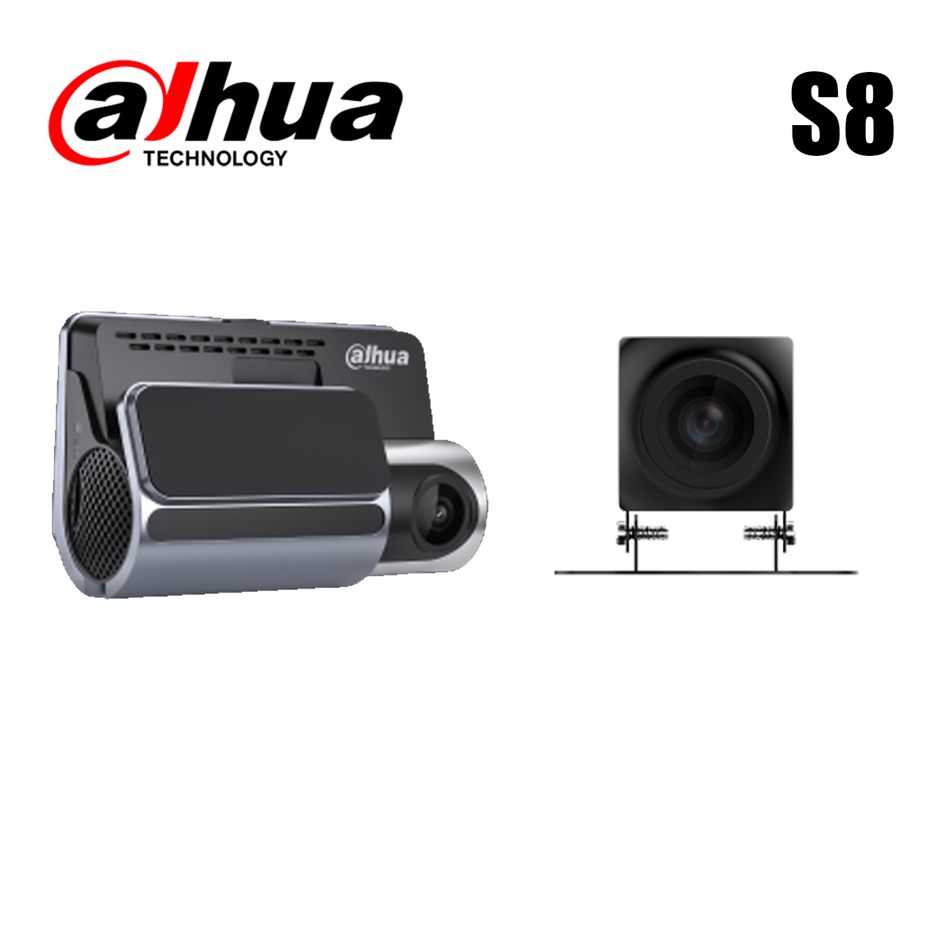 Dashcam de 2MP frontal + extensión 720P MIC y altavoz Wi-Fi S6 Marca: Dahua