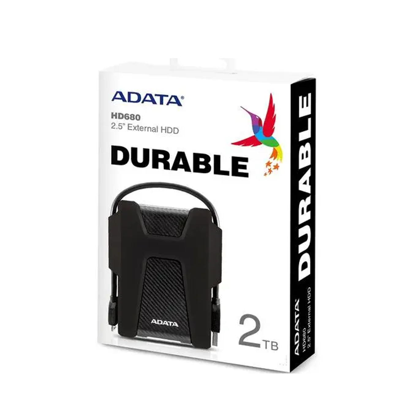 HD externo de 2TB 2.5 USB 3.0 AHD680-2TU31-CBK Marca: ADATA