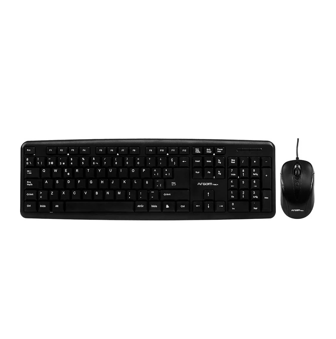 Kit teclado y mouse SP ARG-KB-7418 Marca: Argom