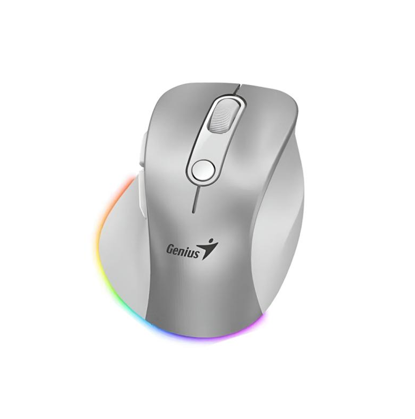 Mouse inalámbrico RS2 ERGO 9000S PRO silver Marca: Genius