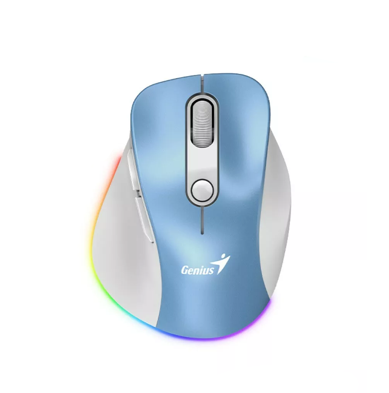 Mouse inalámbrico RS2 ERGO 9000S PRO light blue Marca: Genius