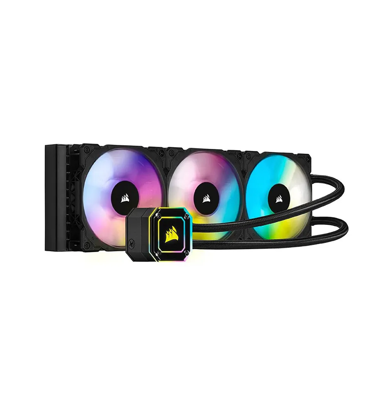 Enfriamiento liquido Corsair H150I RGB AIO 360MM CW-9061003-WW Marca: Corsair