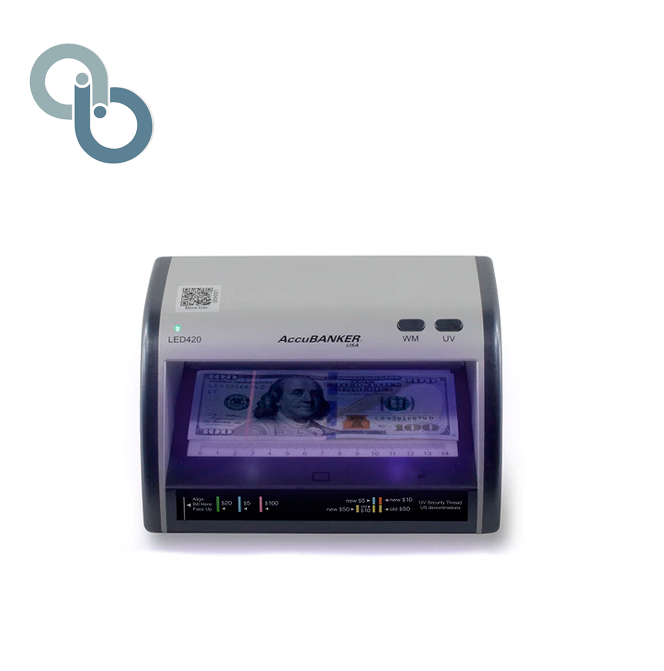 Detector de billetes D420/D425 110VAC Marca: AccuBanker