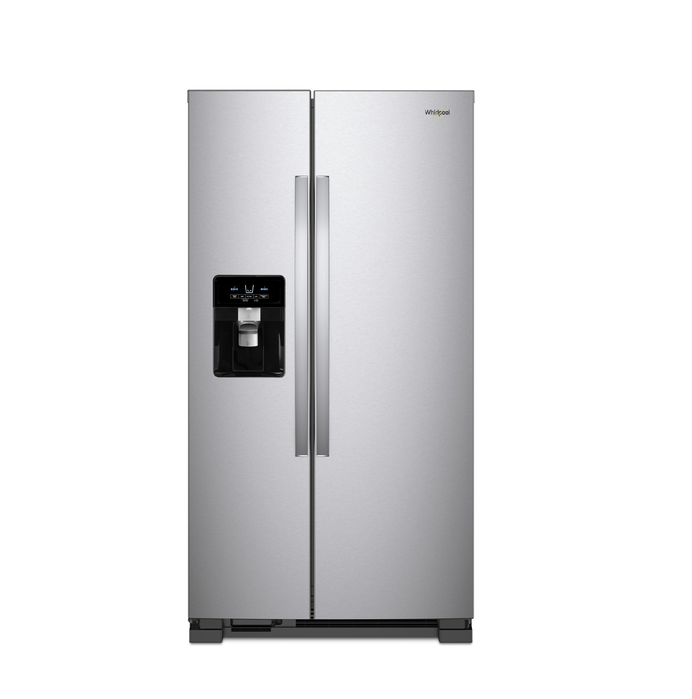 Refrigerador side by side 25 pies inverter con dispensador acero inoxidable Marca: Whirlpool