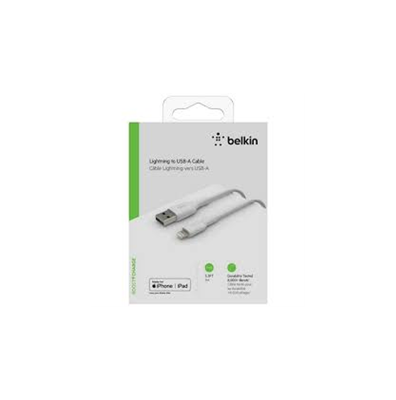 Cable Lightning / Lightning macho a USB macho Marca: Belkin