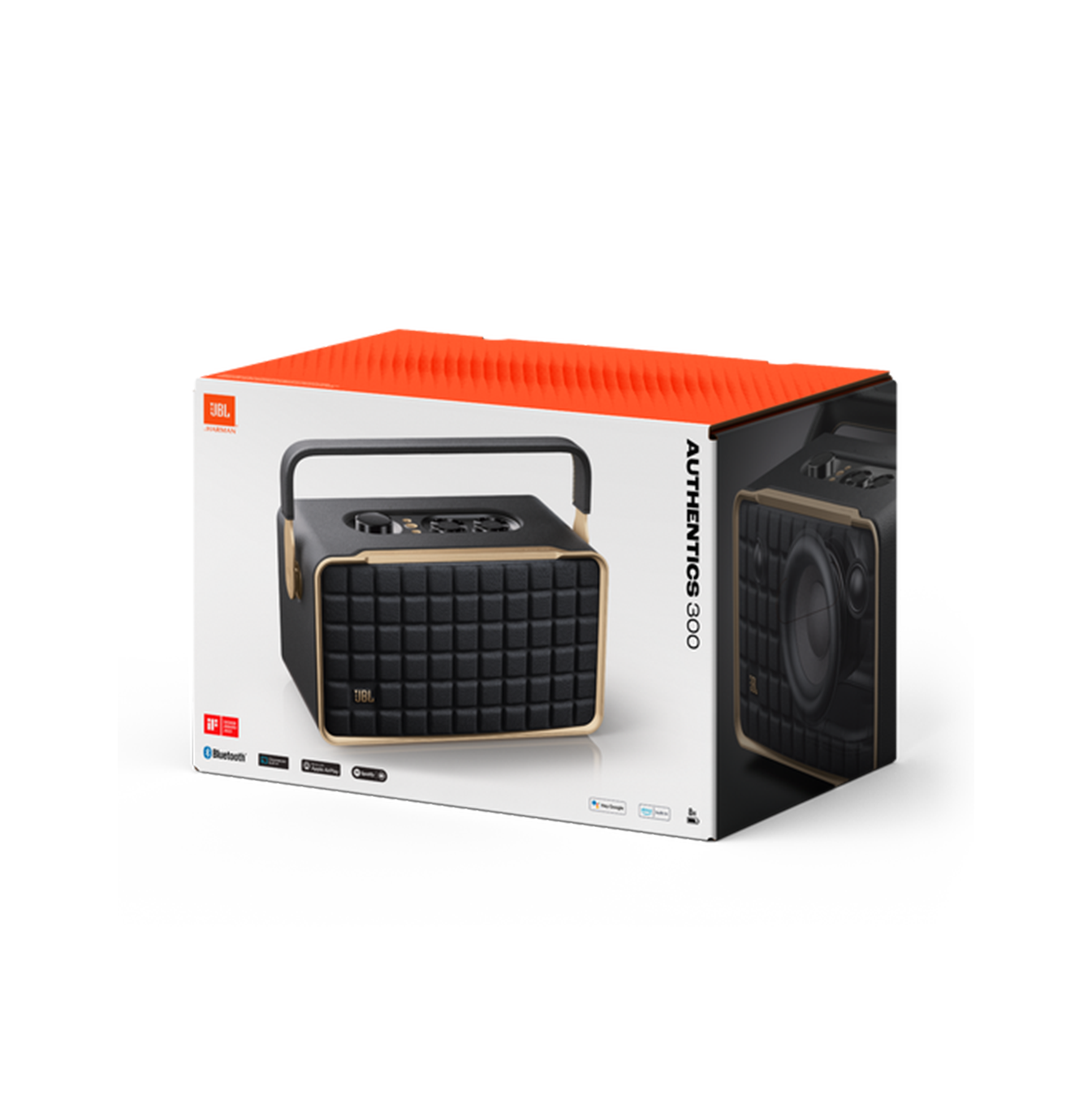 Parlante authentics 300 Bluetooth Wi-Fi JBLAUTH300BLKAM Marca: JBL