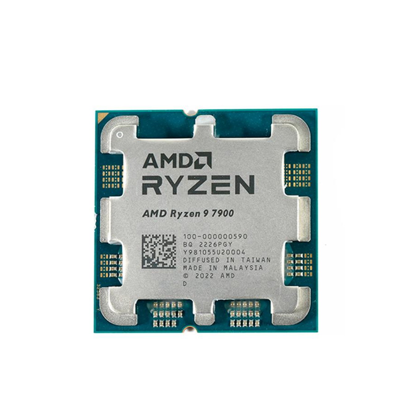 Procesador RYZEN 9 7900 7TH W/GRAPHICS 65W AM5 100-100000590BOX Marca: AMD