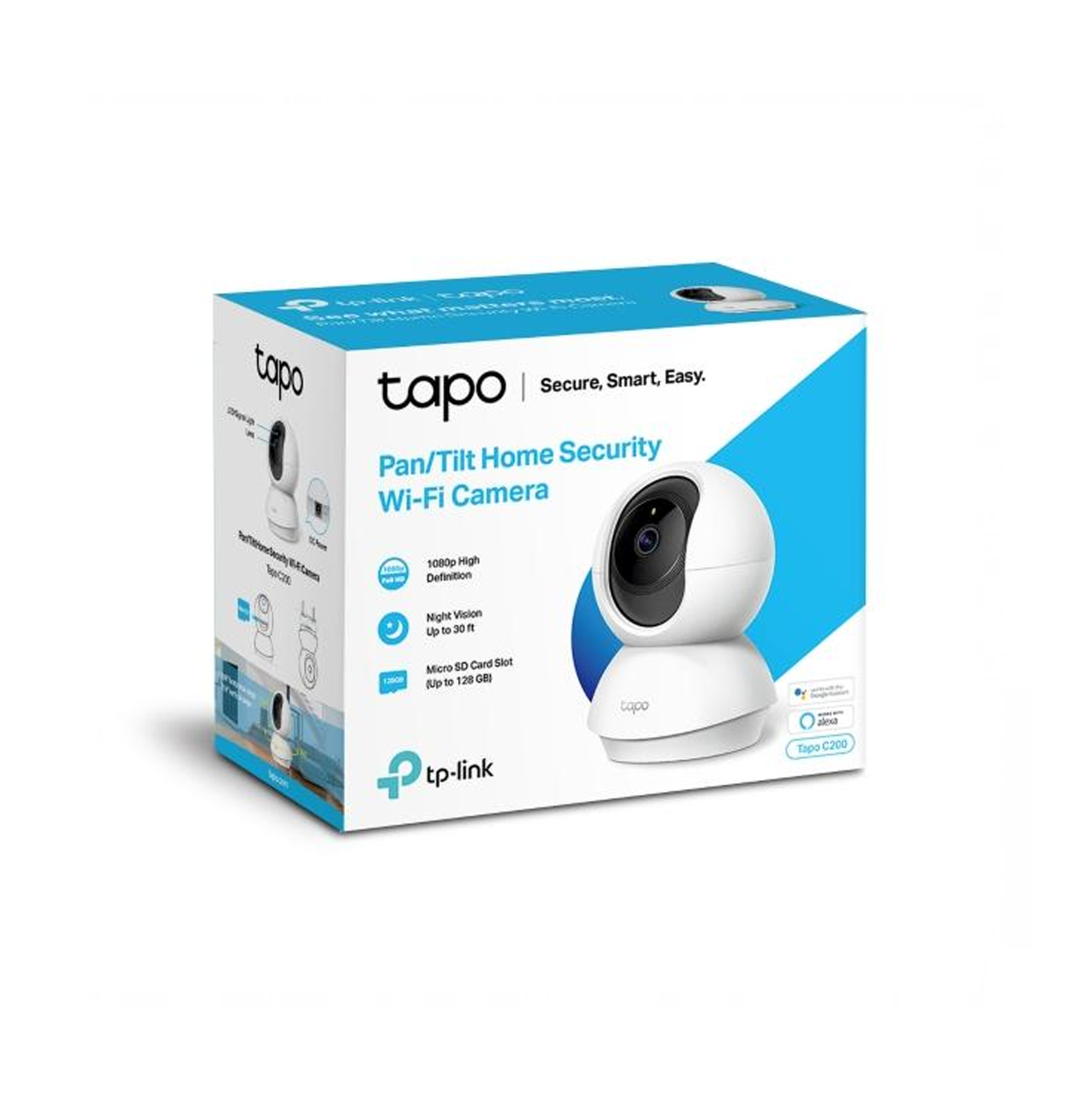 Cámara de seguridad Wi-Fi TAPO C200 2MP (1080) Marca: TP-Link