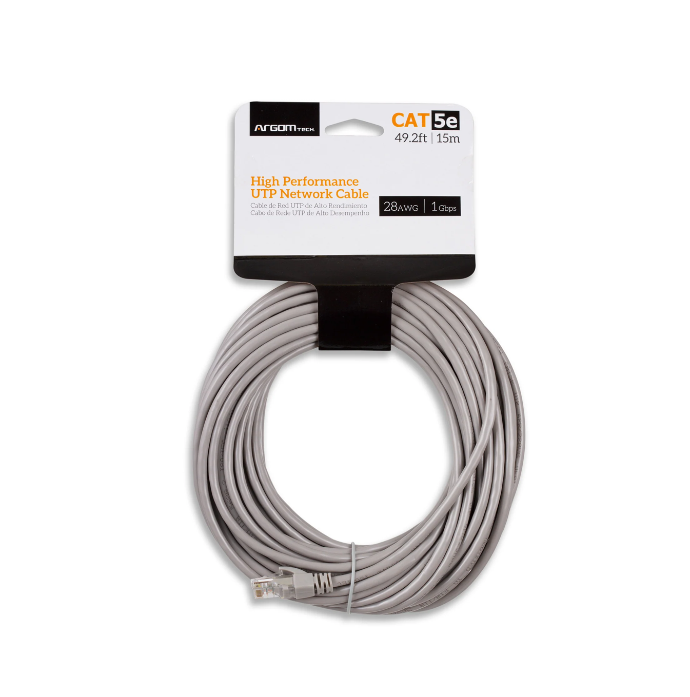 Cable CAT5E 49.2F 15M ARG-CB-1508 Marca: Argom