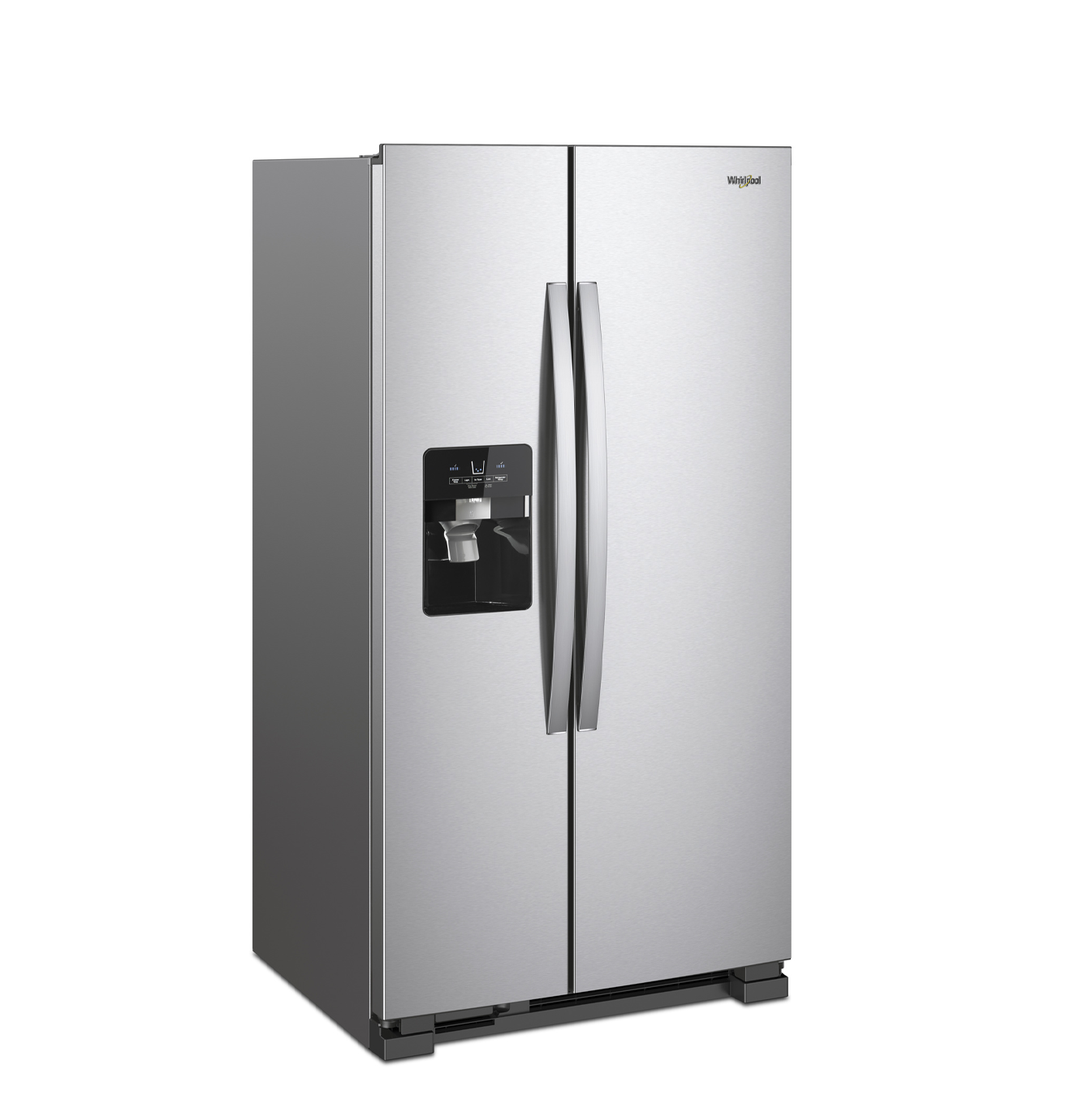 Refrigerador side by side 25 pies inverter con dispensador acero inoxidable Marca: Whirlpool