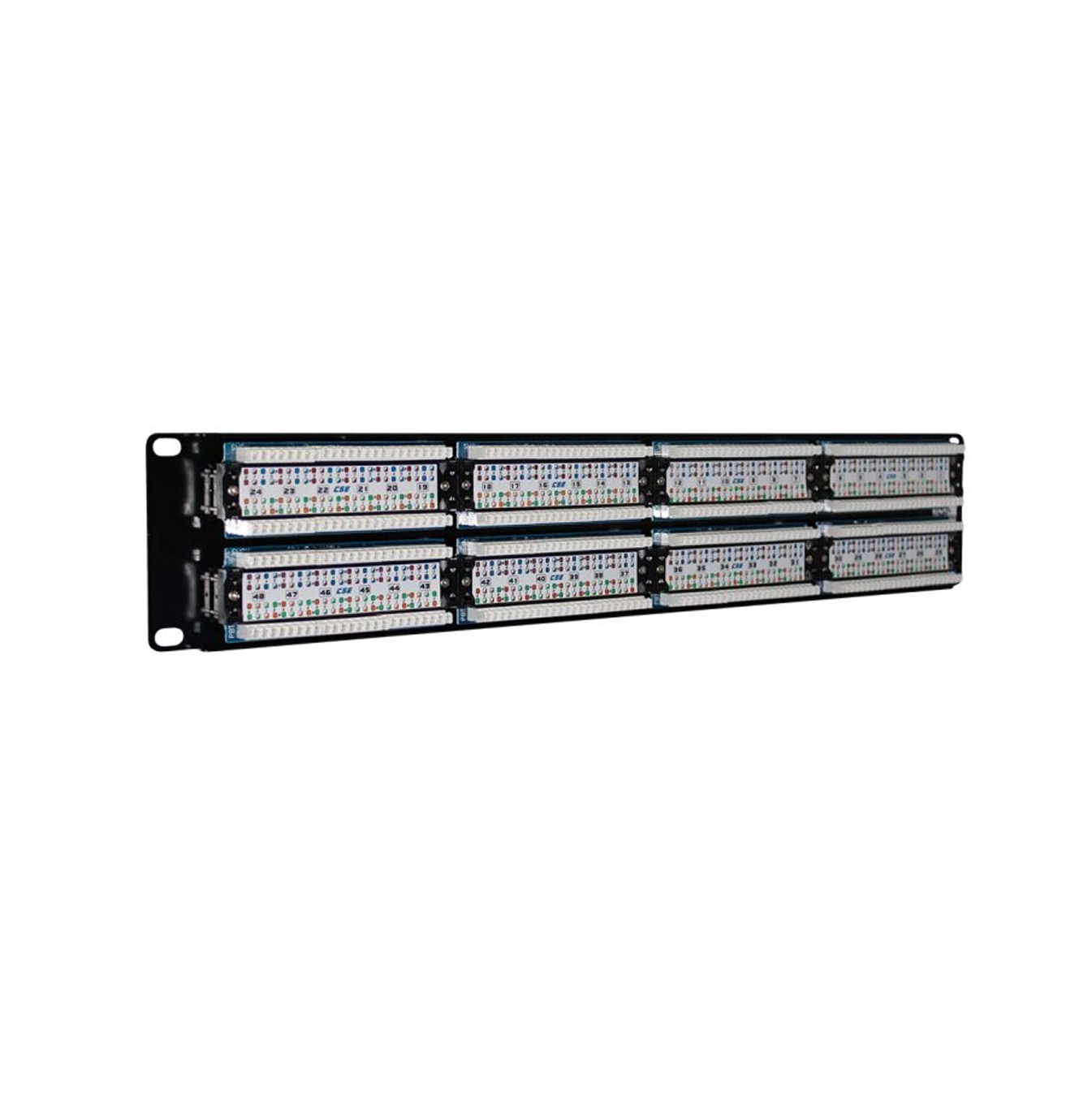 Patch Panel Cat5e 48 puertos MPE-11K Marca: Cablix