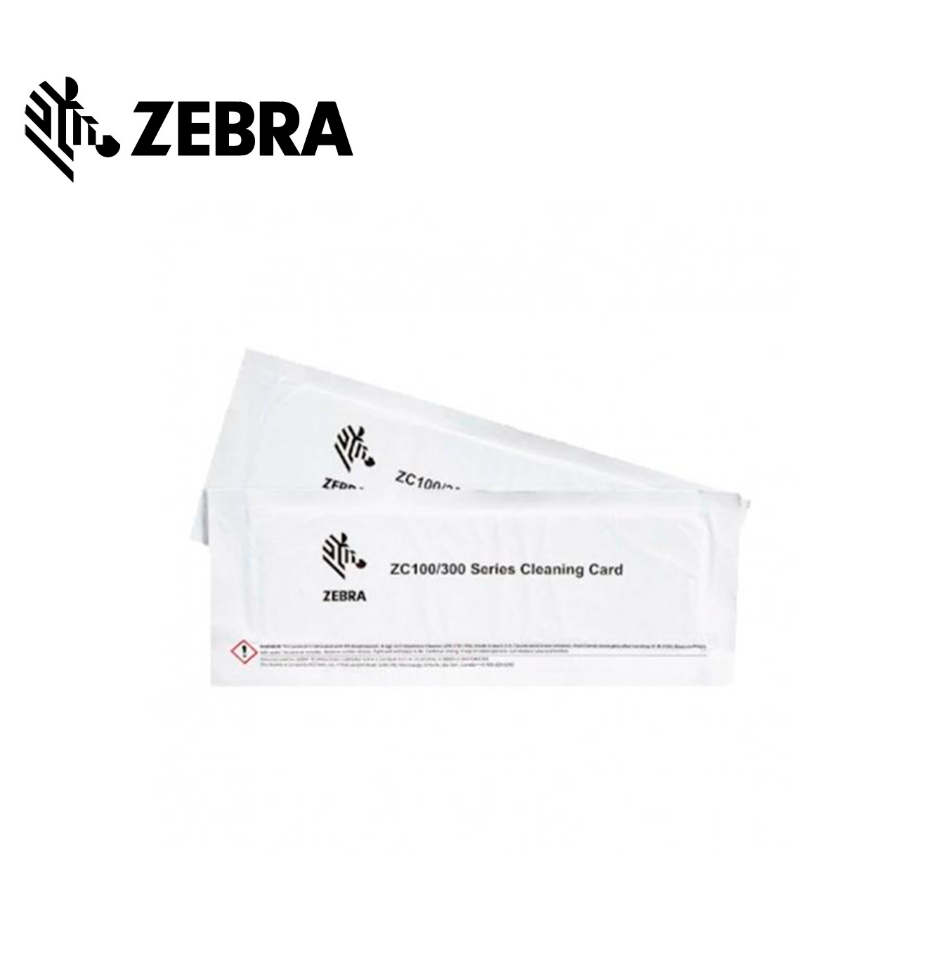 Kit de limpieza ZC100/300 2 CARDS 105999-311-01 Marca: ZEBRA