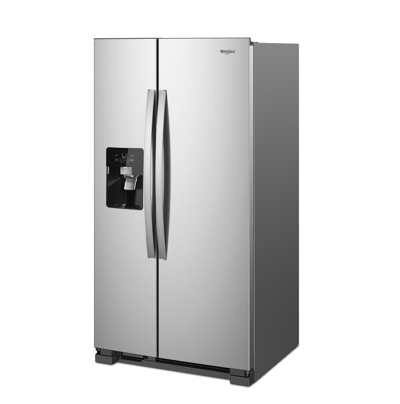 Refrigerador side by side 25 pies inverter con dispensador acero inoxidable Marca: Whirlpool