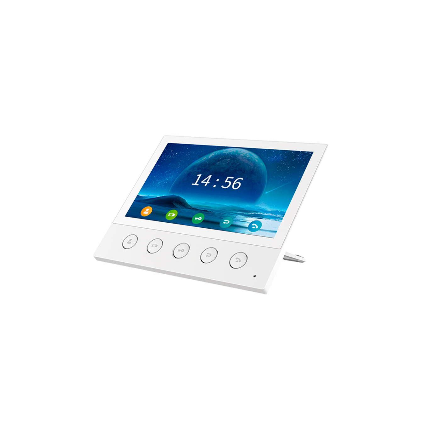 Monitor IP/SIP para interior, Wi-Fi, pantalla táctil de 7", audio de 2 vías, PoE, 8 interfaces de entrada de alarma I53W Marca:Fanvil