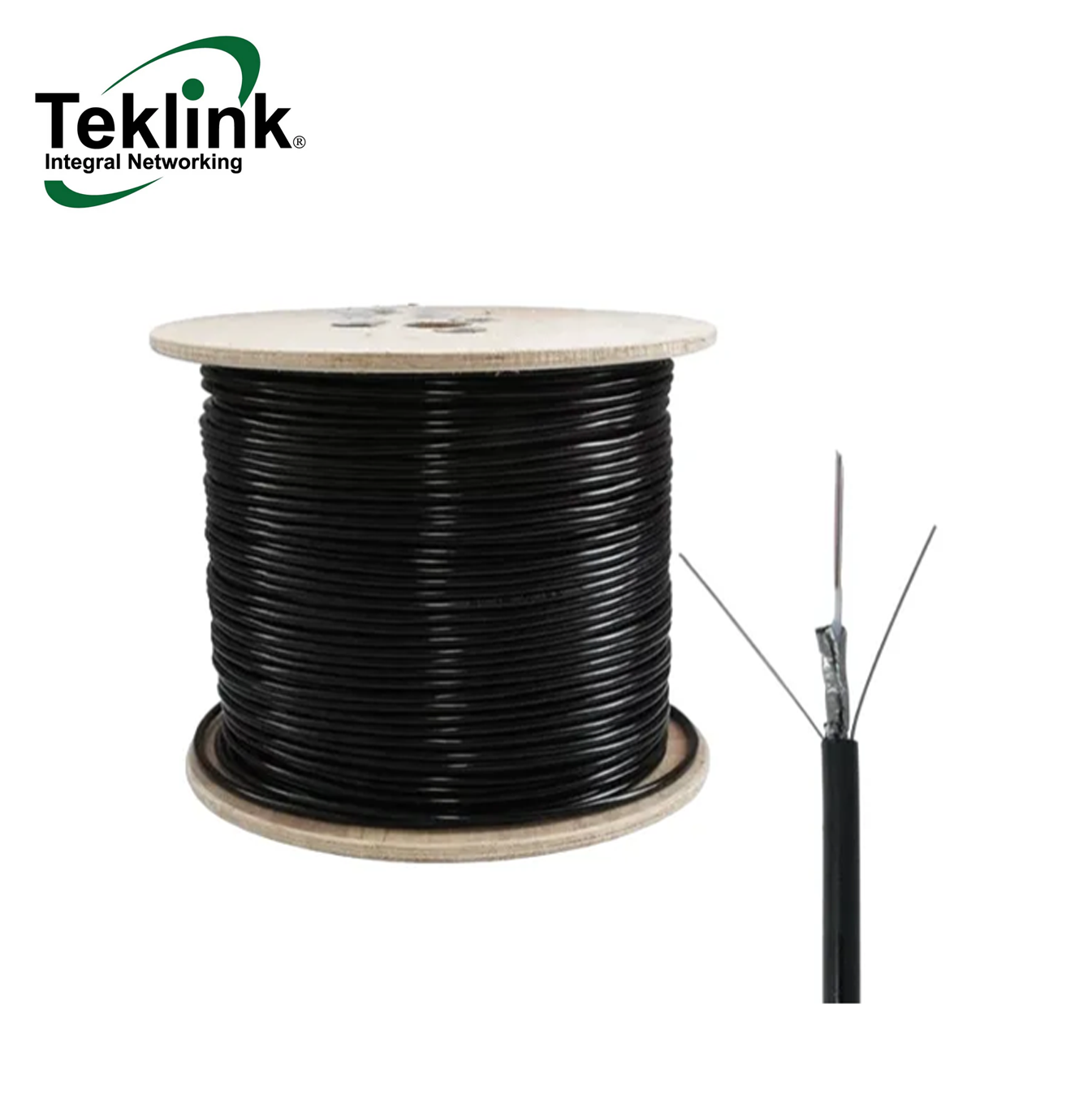 Cable de Fibra Óptica FIB-OM412OUT Marca: Teklink