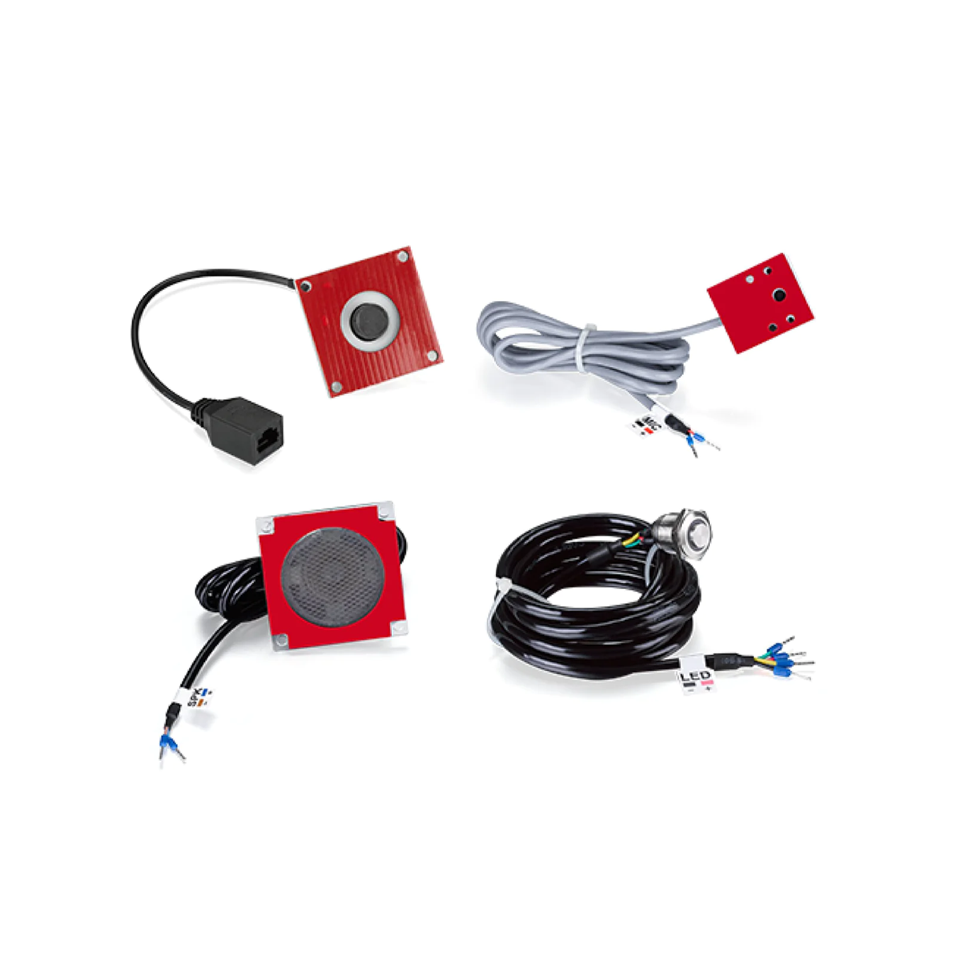 Kit de accesorios Fanvil. No incluye PA2 Gateway.,Módulo de altavoz,Módulo de micrófono,Módulo de botones, Módulo de cámara IP PA2-KIT Marca:Fanvil