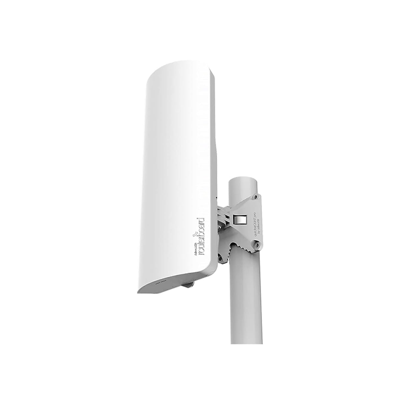 Estación base de banda dual de 2.4 / 5 GHz con una potente antena sectorial incorporada Marca: Mikrotik