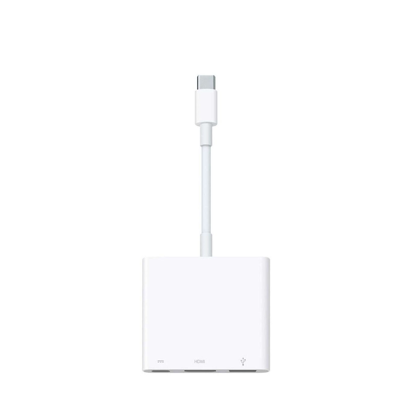 Apple Digital AV Multiport Adapter Adaptador de vídeo 24 pin USB-C macho a USB, HDMI, USB-C (solo alimentación) hembra MUF82AM/A Marca:Apple