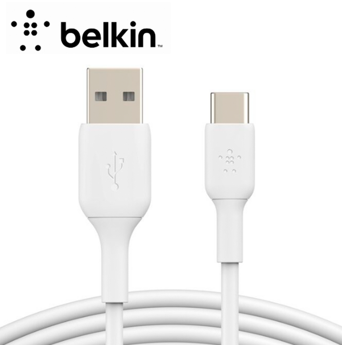 Cable USB a USB-C 2m 24 Pines AC405BLK42 Marca: Belkin