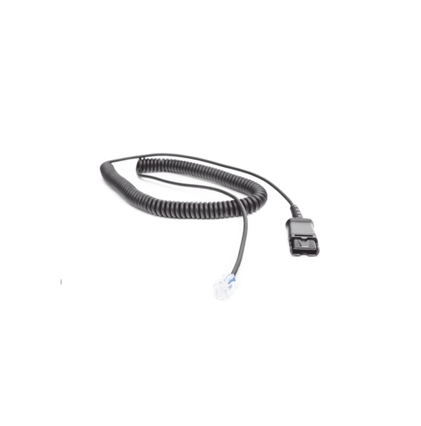 Cable adaptador para diademas modelo HT101, HT201 y HT202 para compatibilidad con teléfonos Grandstream, análogos, digitales, etc QD03 Marca:Fanvil