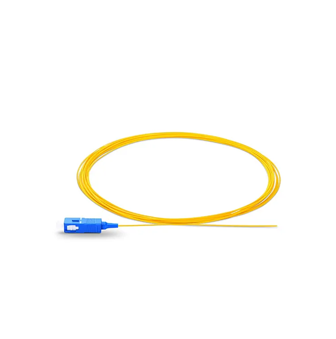 Pigtail fibra SC/UPC SM 1M G652D 0.9MM Marca: Teklink