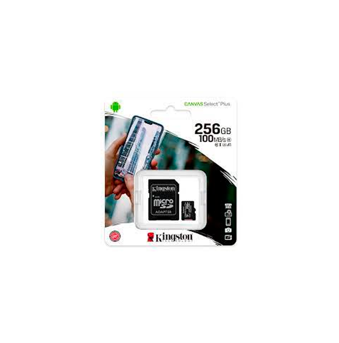 Flash Memory Card microSDHC Marca: Kingston