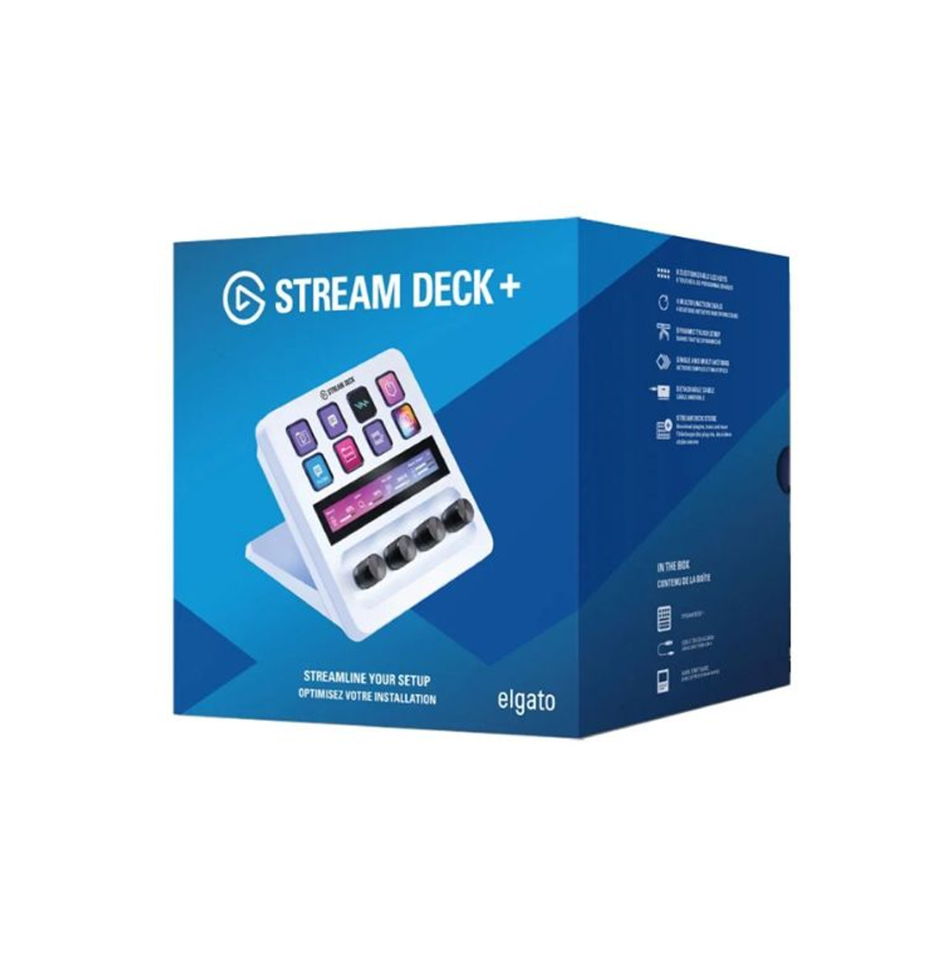 Stream deck + elgato 10GBD9911 blanco Marca: Corsair