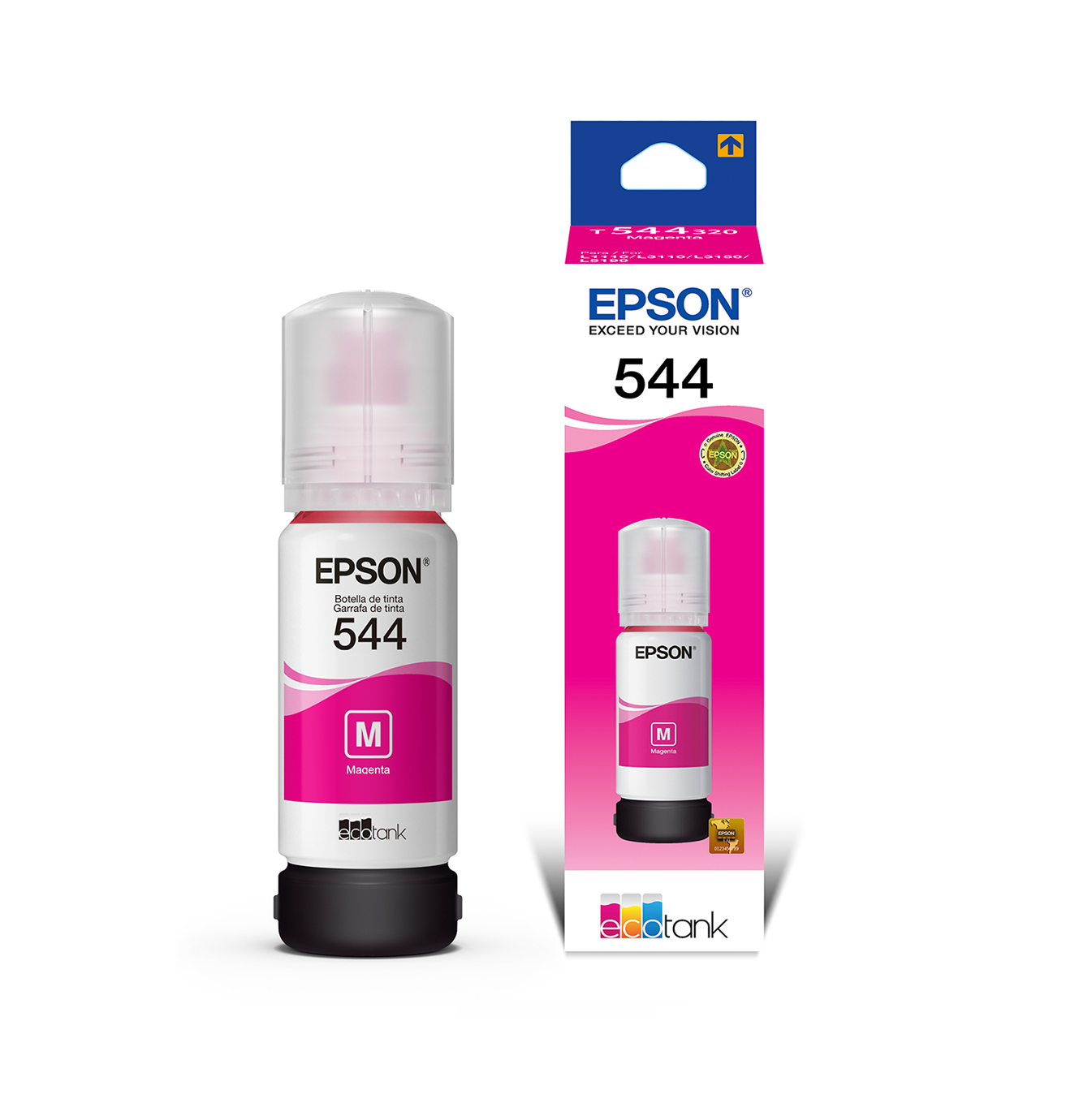 Botella de tinta magenta T544320-AL Marca: EPSON