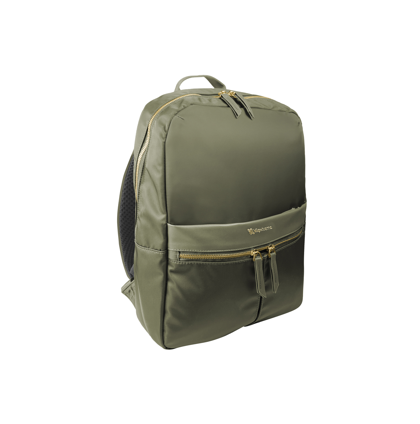 Mochila para laptop 15.6" color verde KNB-467GN Marca: Klip Xtreme