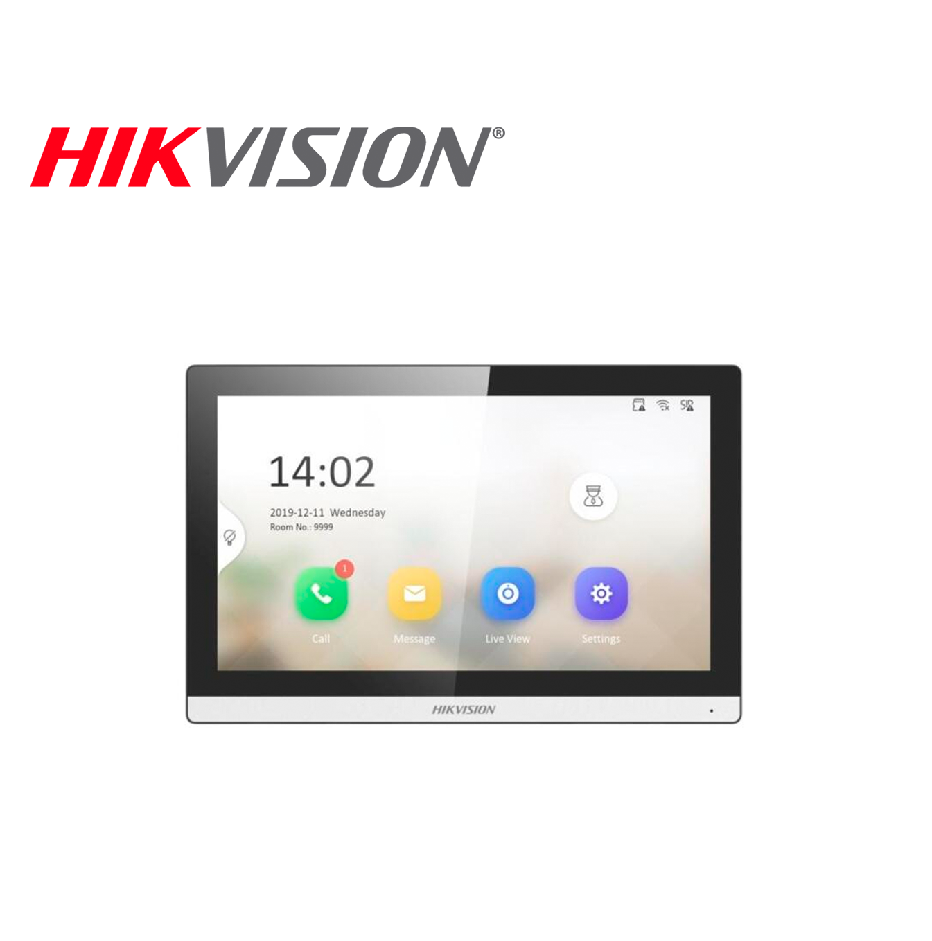 Monitor IP WiFi Touch Screen 7" para Videoportero IP Marca: Hikvision