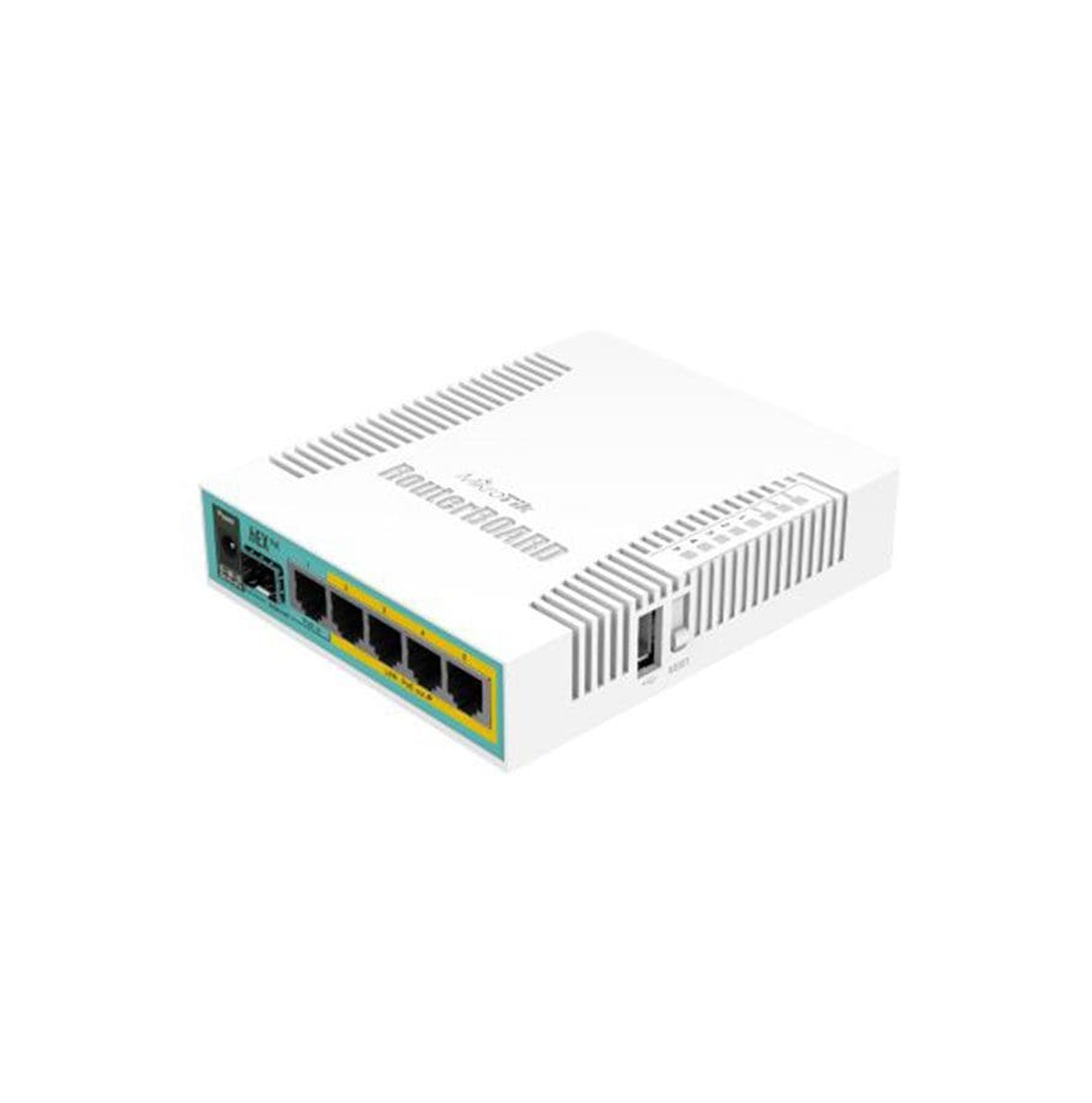 Router BOARD RB 5 puertos Gigabit Smart Marca: Mikrotik