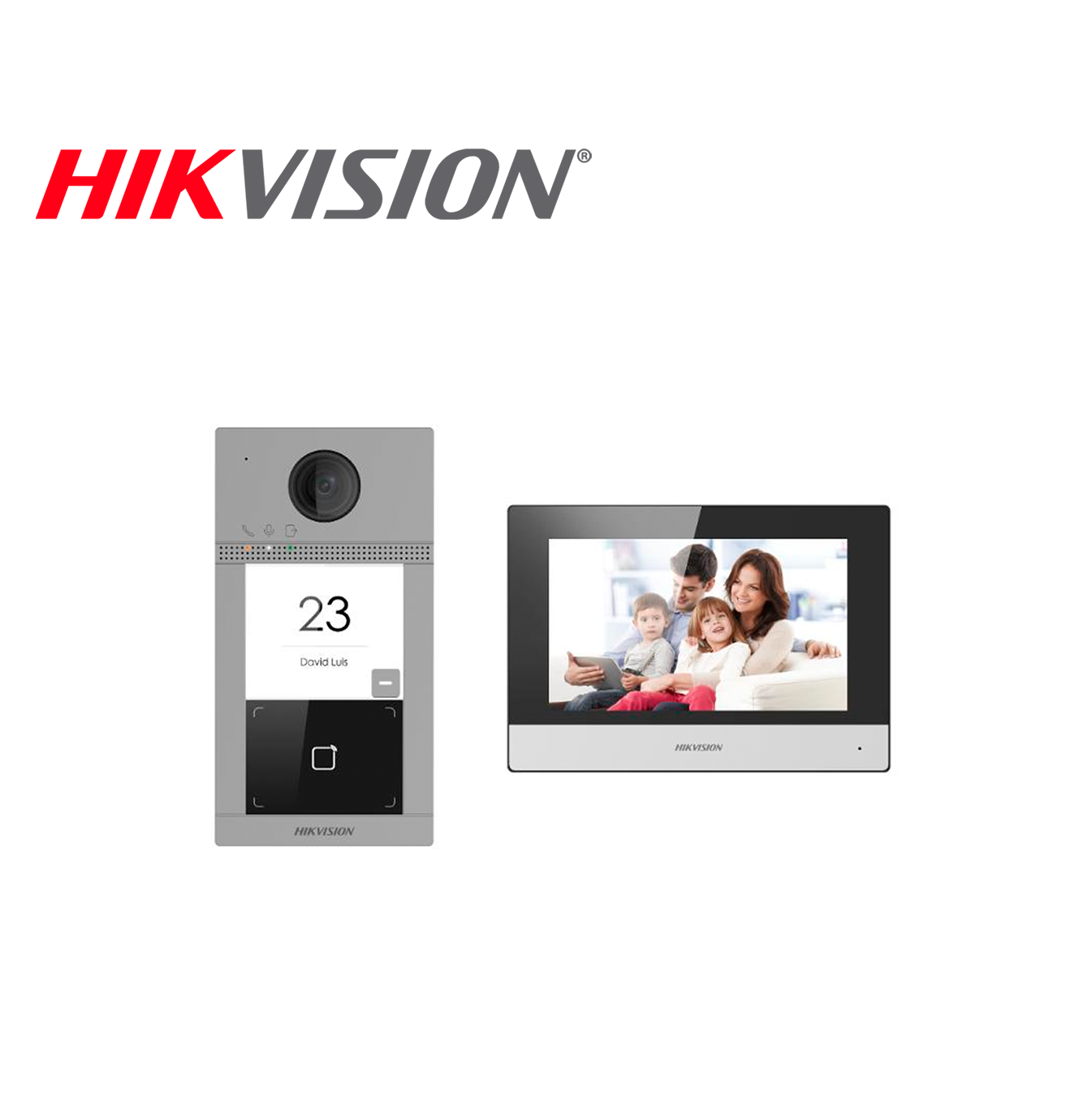 Kit de videoportero IP control de acceso Marca: Hikvision