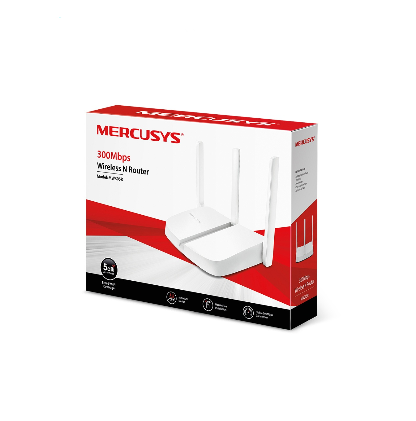 Router mercusys multimodo 300 MBPS MW306R Marca: TP-Link