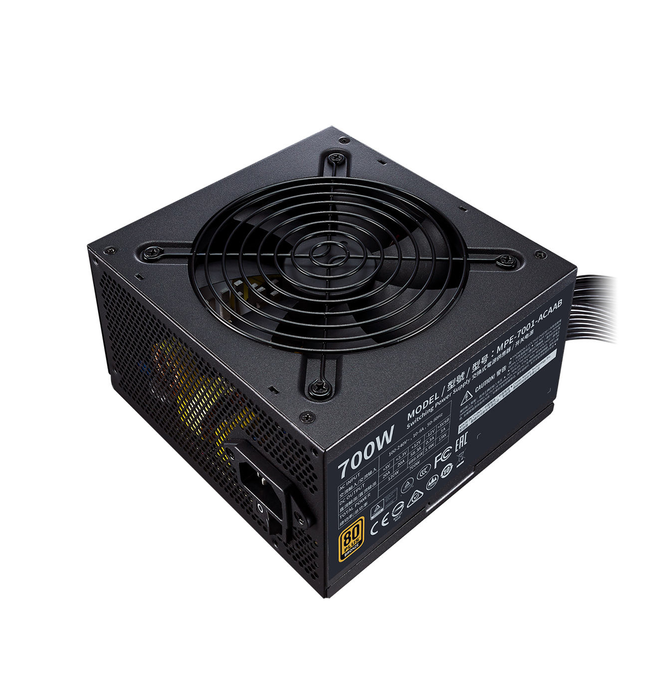 Fuente de poder BRONZE 700 W V2 MPE-7001-ACAAB-US Marca: Cooler Master