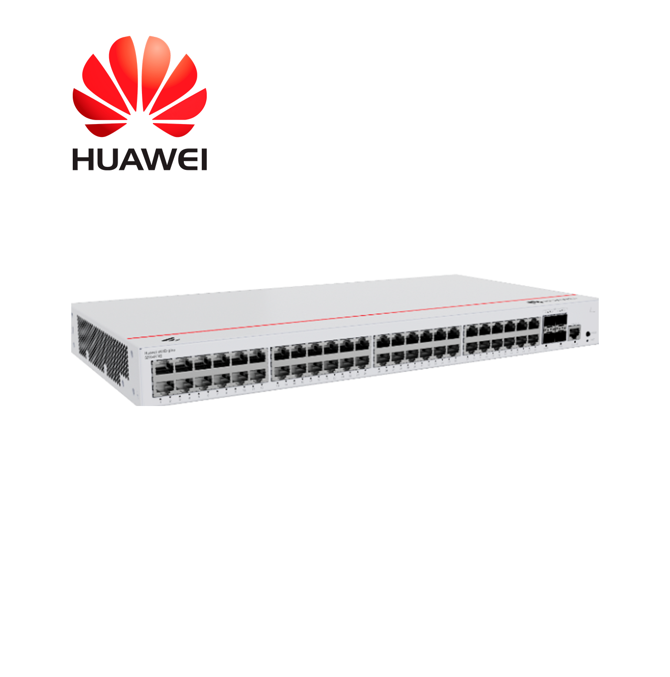 Switch 48 x puertos 10/100/1000BASE-T | 4 x puertos SFP GE | Fuente de alimentación AC integrada S220-48T4S Marca: Huawei