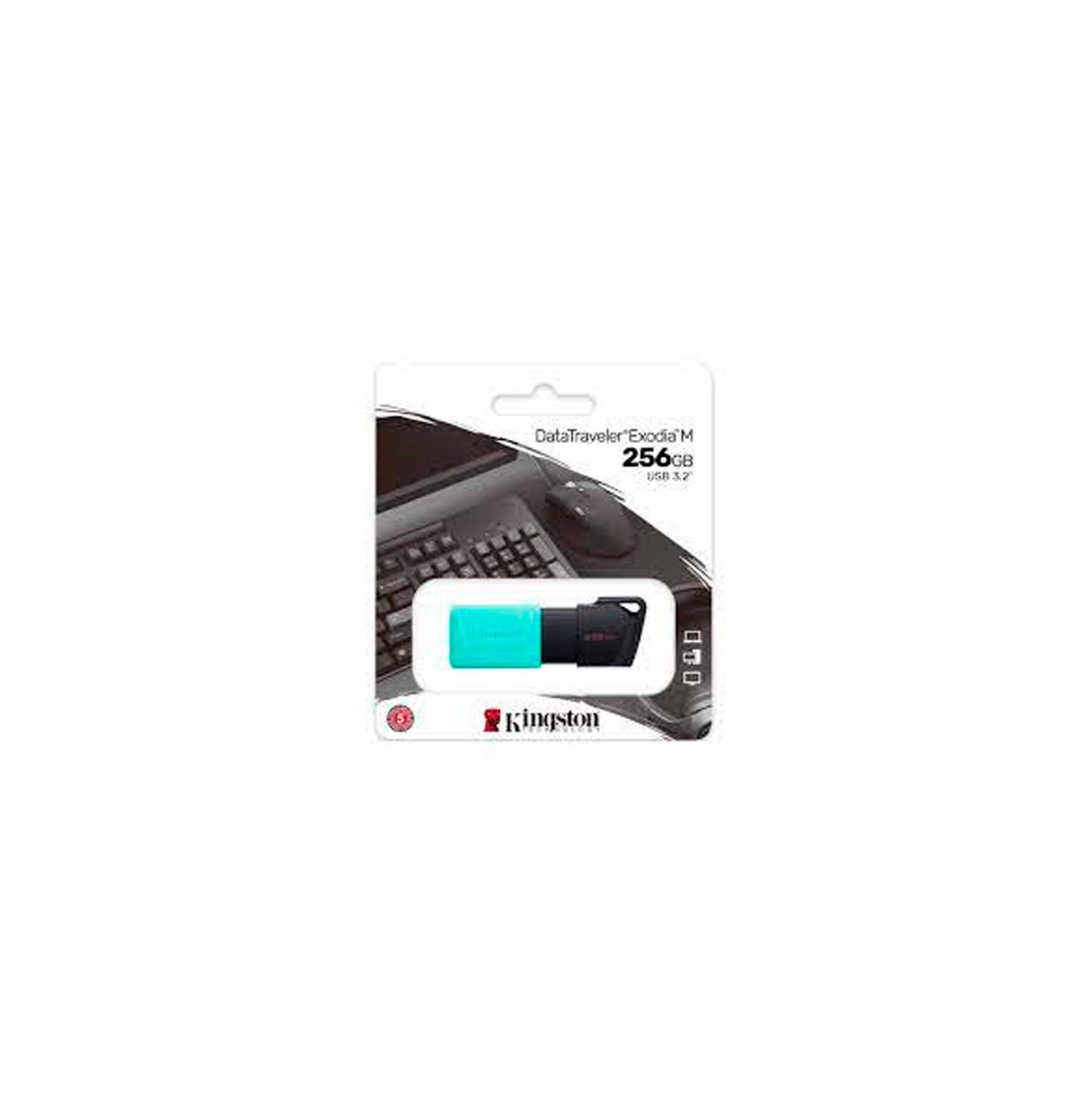 Unidad flash USB DataTraveler Exodia M 256 GB Marca: Kingston