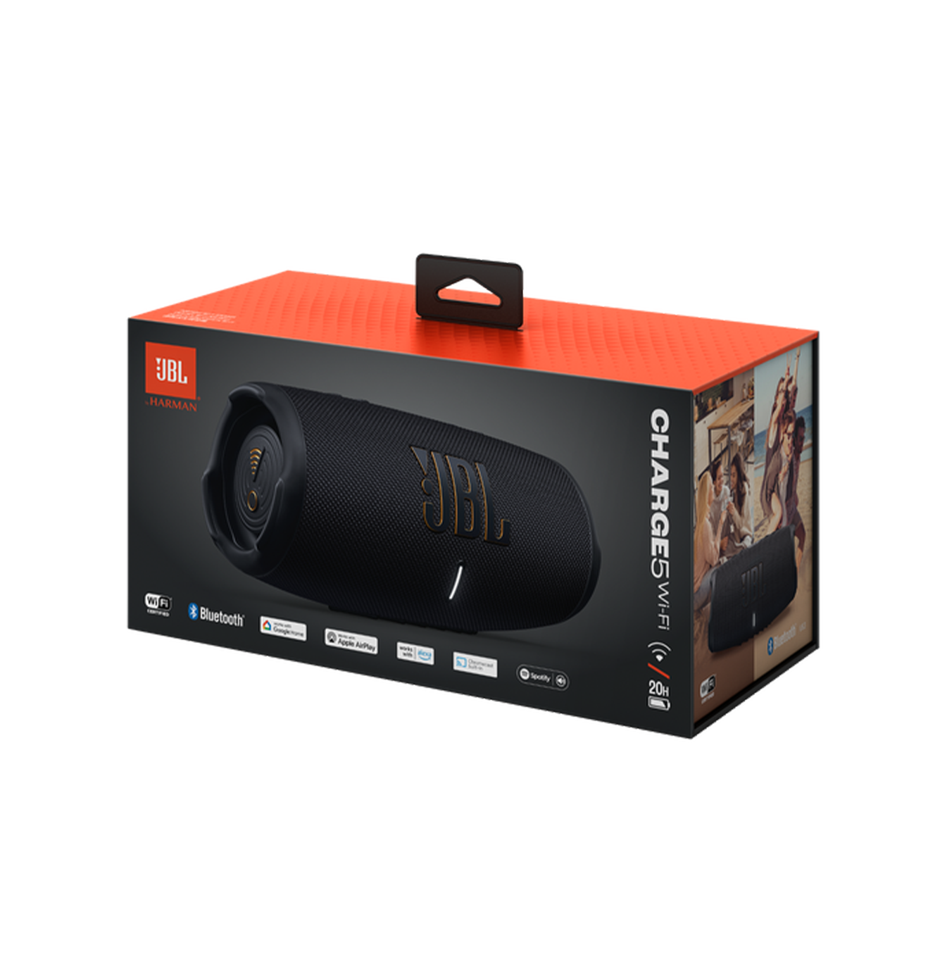 Parlante Charge 5 whaterproof portable Bluetooth Wi-Fi JBLCHARGE5WIFIBAM Marca: JBL