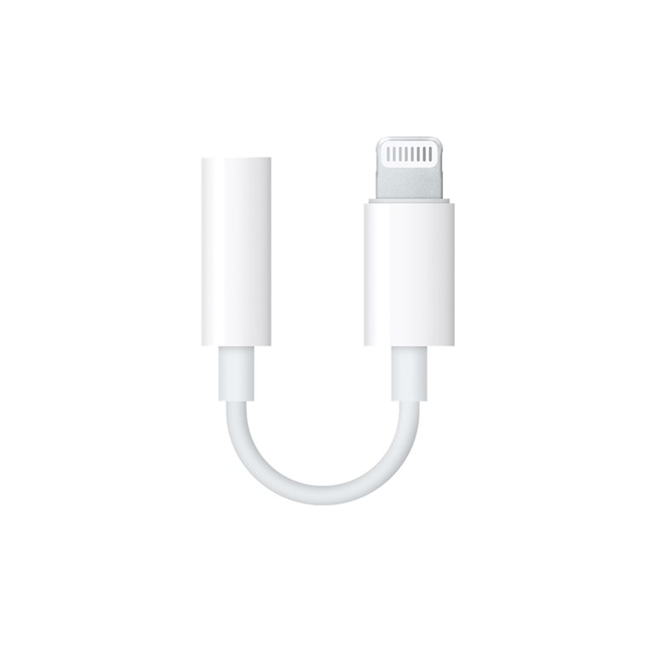 Adaptador de Lightning a toma de auriculares Lightning macho a mini-phone stereo 3.5 mm hembra MMX62AM/A Marca:Apple