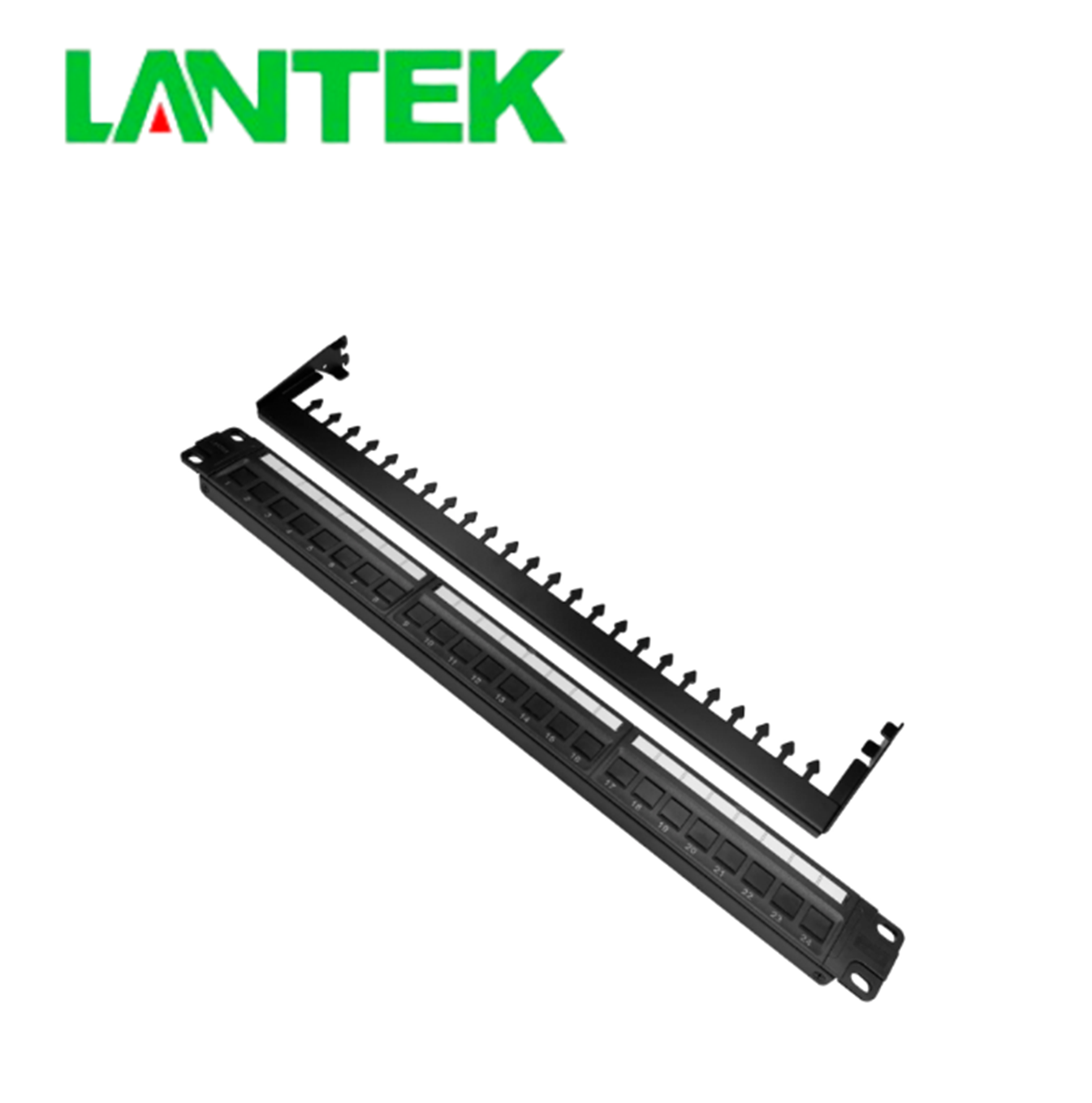 Patch Panel 24 puertos modular PRO  LTK-PP24MOD+