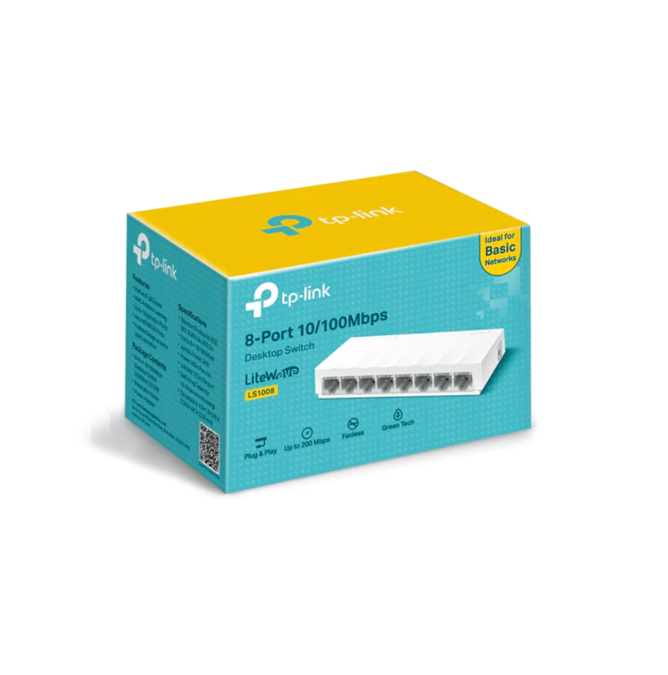 Switch de 8 Puertos 10/100Mbps de Escritorio LS1008 Marca: TP-Link