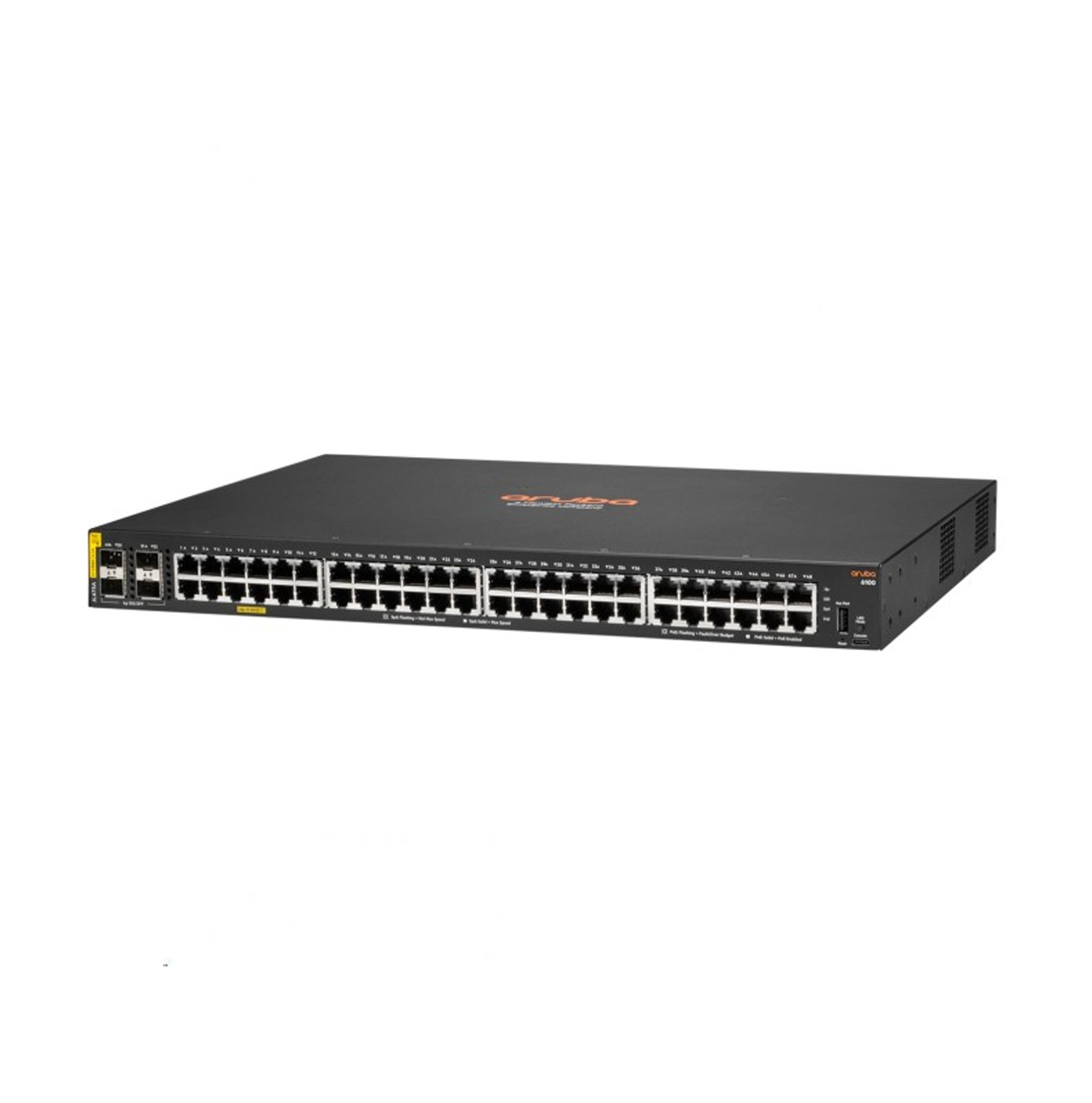 HPE Aruba 6100 24G Class4 PoE 4SFP+ Conmutador Gestionado JL677A Marca:HPE Aruba