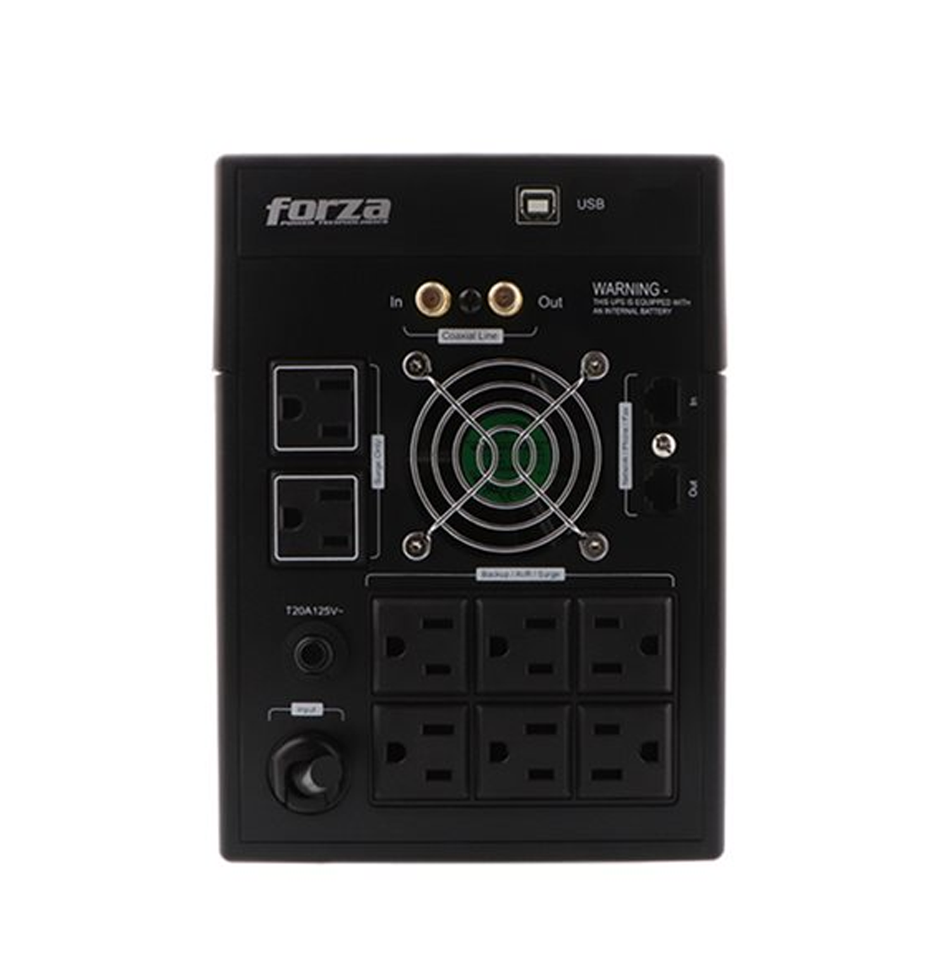 UPS CA 110/120 V FX-1500LCD Marca: Forza