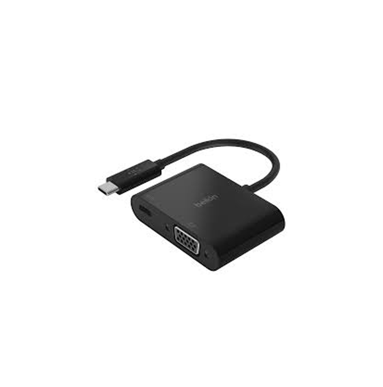 Adaptador de vídeo / 24 pin USB-C macho a HD-15 (VGA), USB-C (solo alimentación) hembra Marca: Belkin