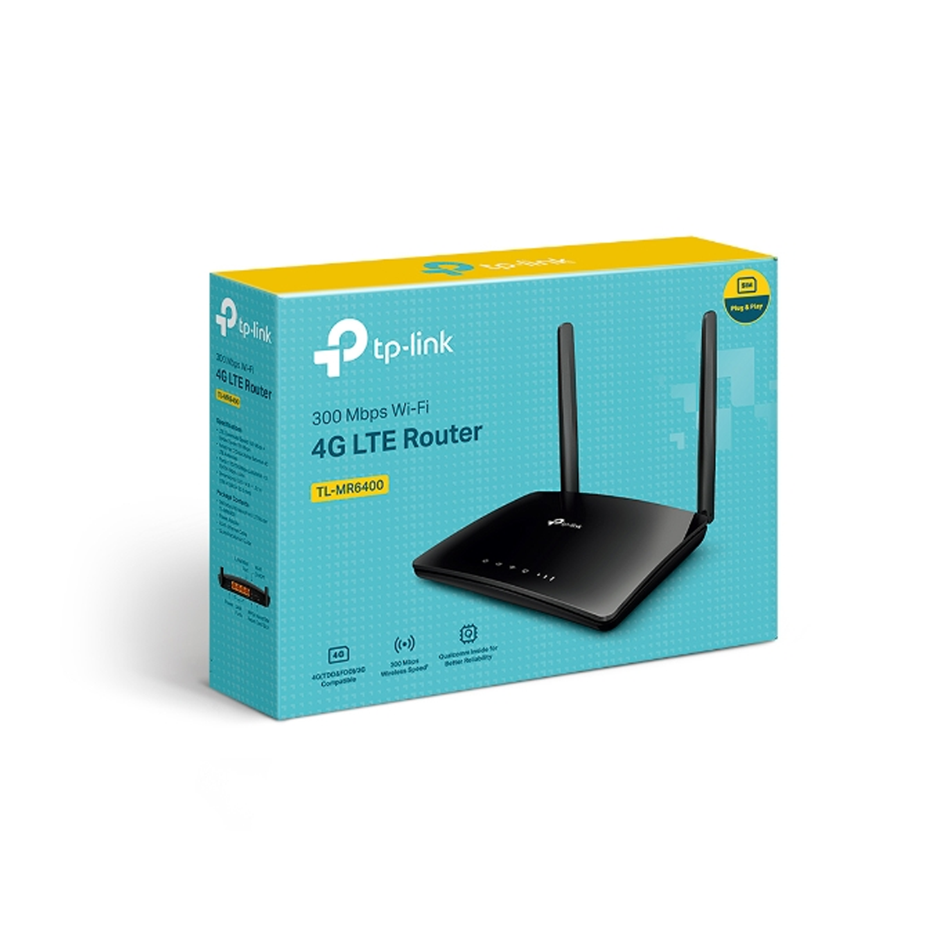 Router 300MBPS inalámbrico N 4G (APAC) TL-MR6400 Marca: TP-Link